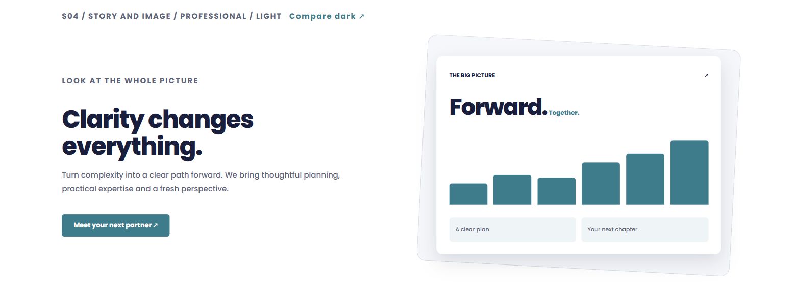 Story and image — actual light design preview