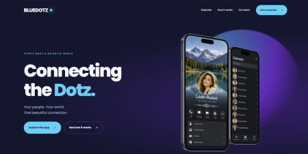 BlueDotz — Four Color Editions Divi 5 Layout