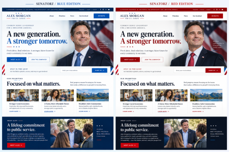 Senatorz — Political Campaign Divi 5 Collection
