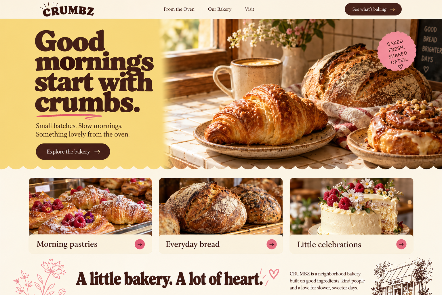Crumbz Divi 5 layout collection