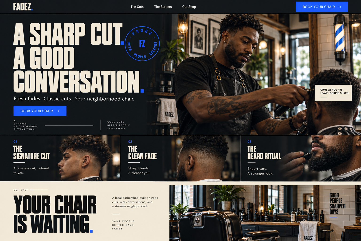 Fadez Divi 5 layout collection