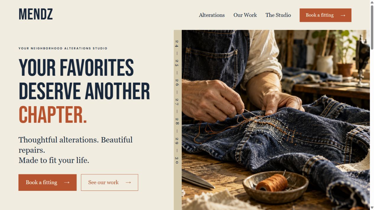 Mendz Divi 5 layout collection