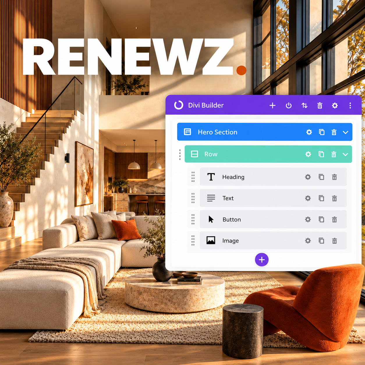 Renewz Divi 5 layout collection