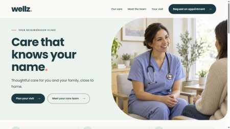 Wellz — Neighborhood Clinic Divi 5 Layout